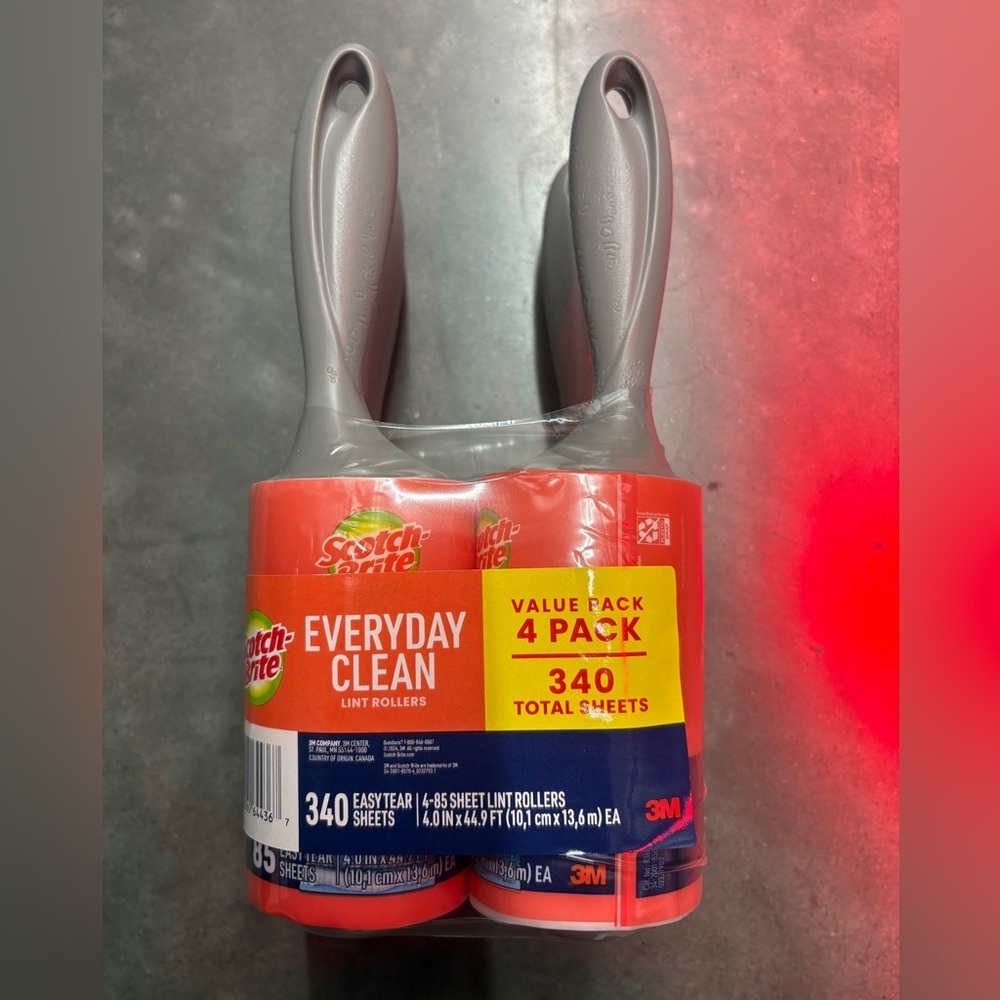 Everyday Clean Lint Rollers - Red